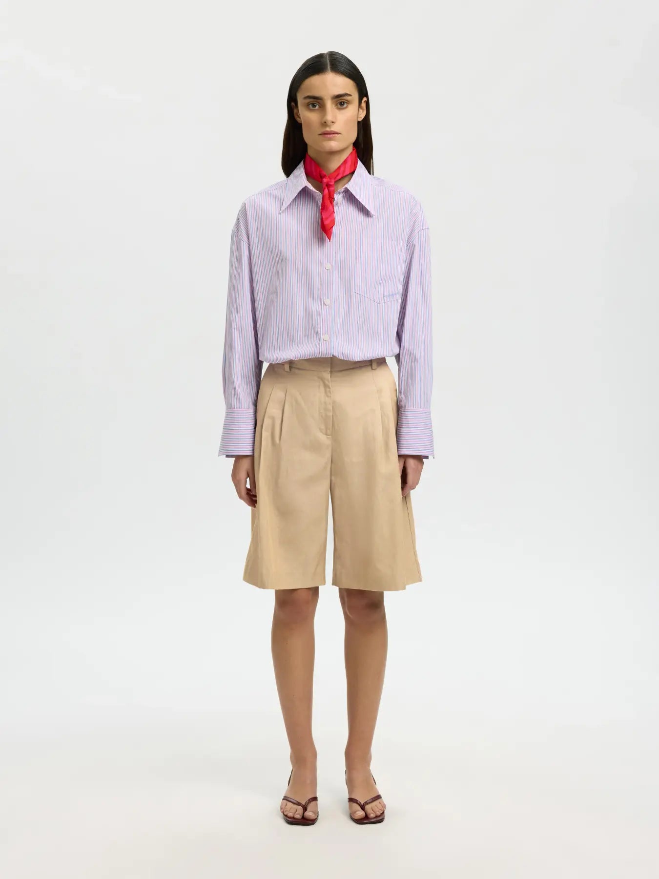 Wide Amour Bermuda Shorts