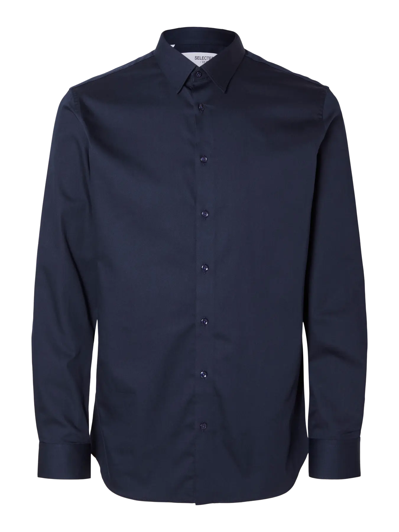 Selected Hemd Slim Performance Sky Captain