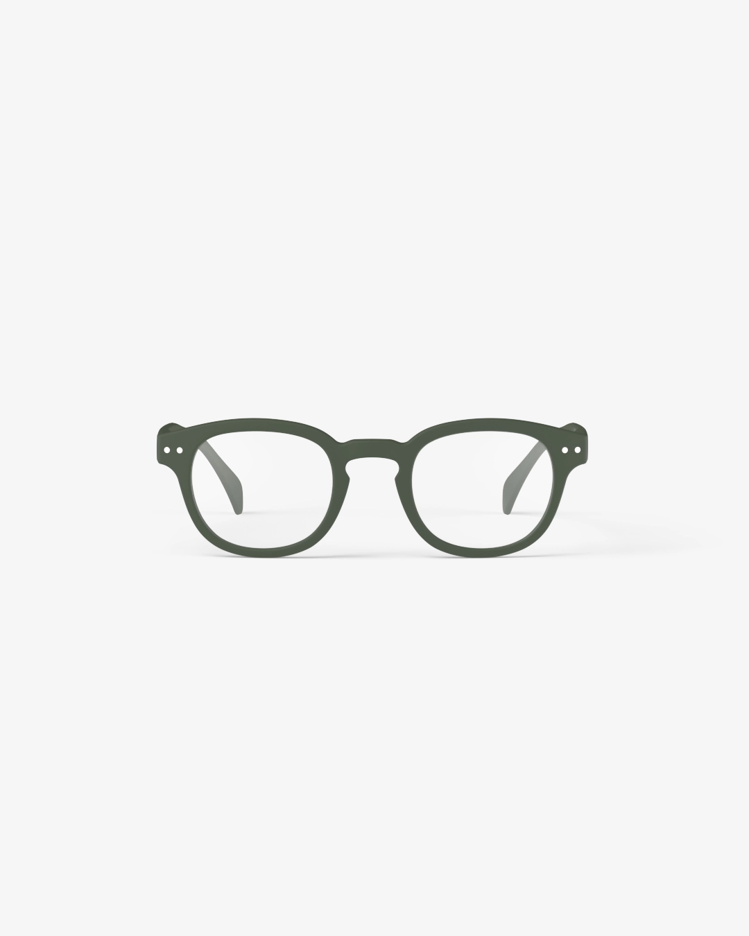 Izipizi #C Reading Kaki Green