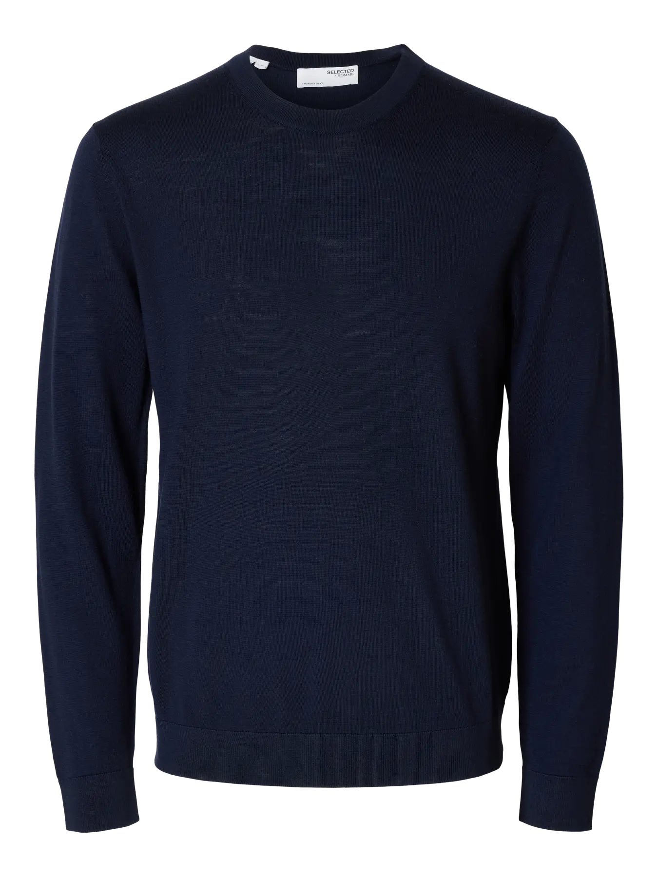 Selected Tray Strickpullover Navy