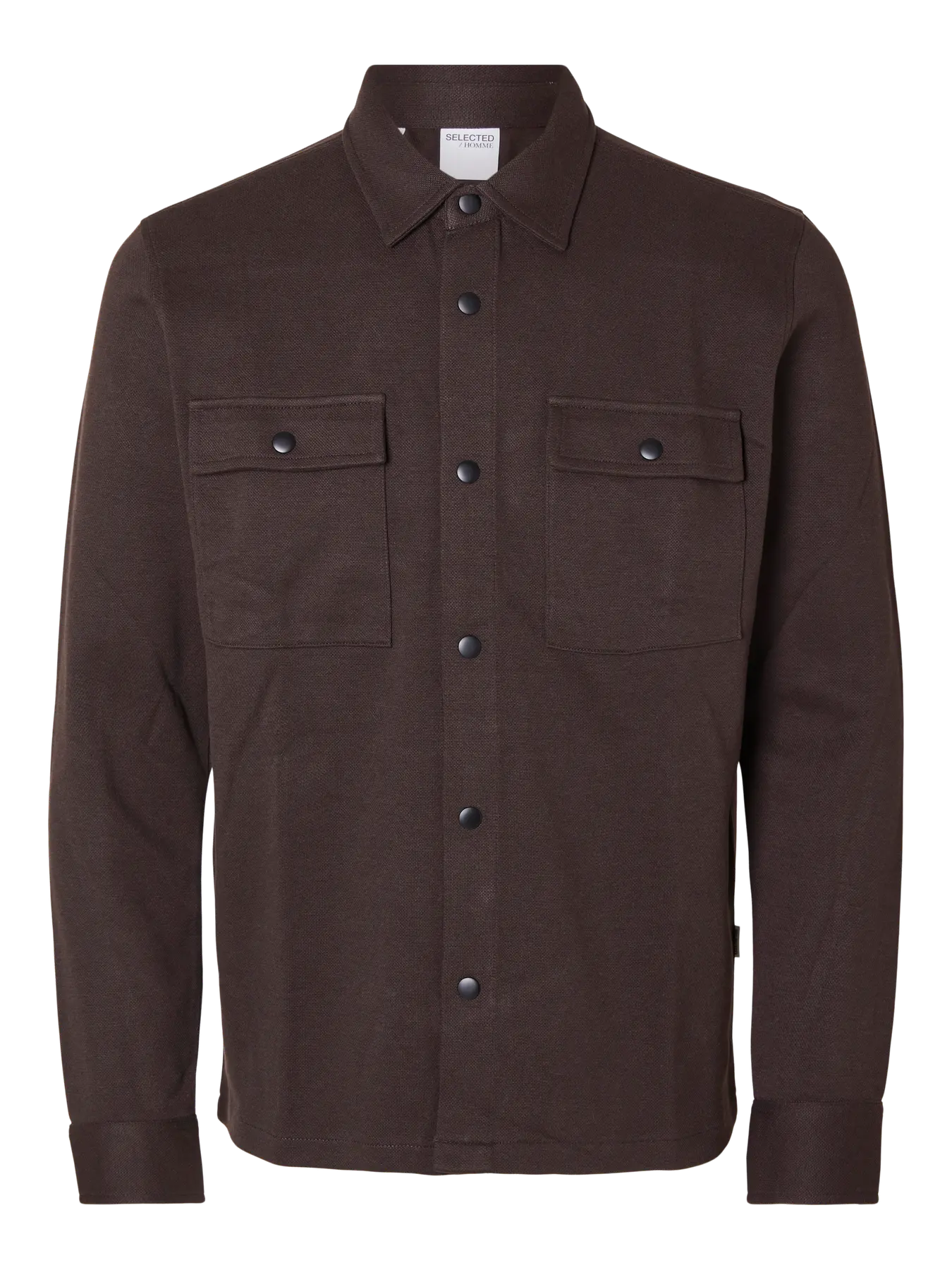 Selected Jackie Sweat Jacke Chocolate Torte