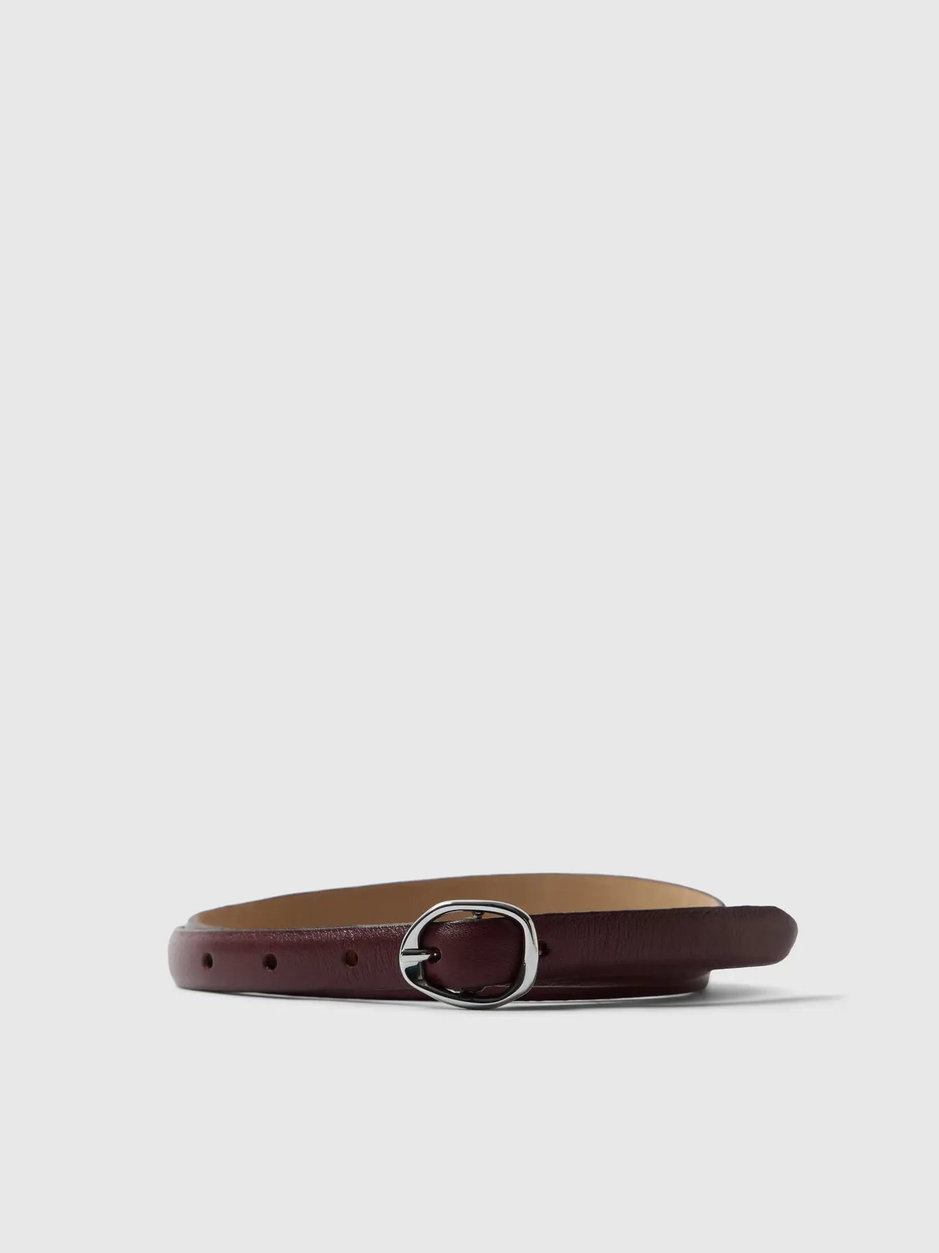 Selected Feline Leather Belt Fig