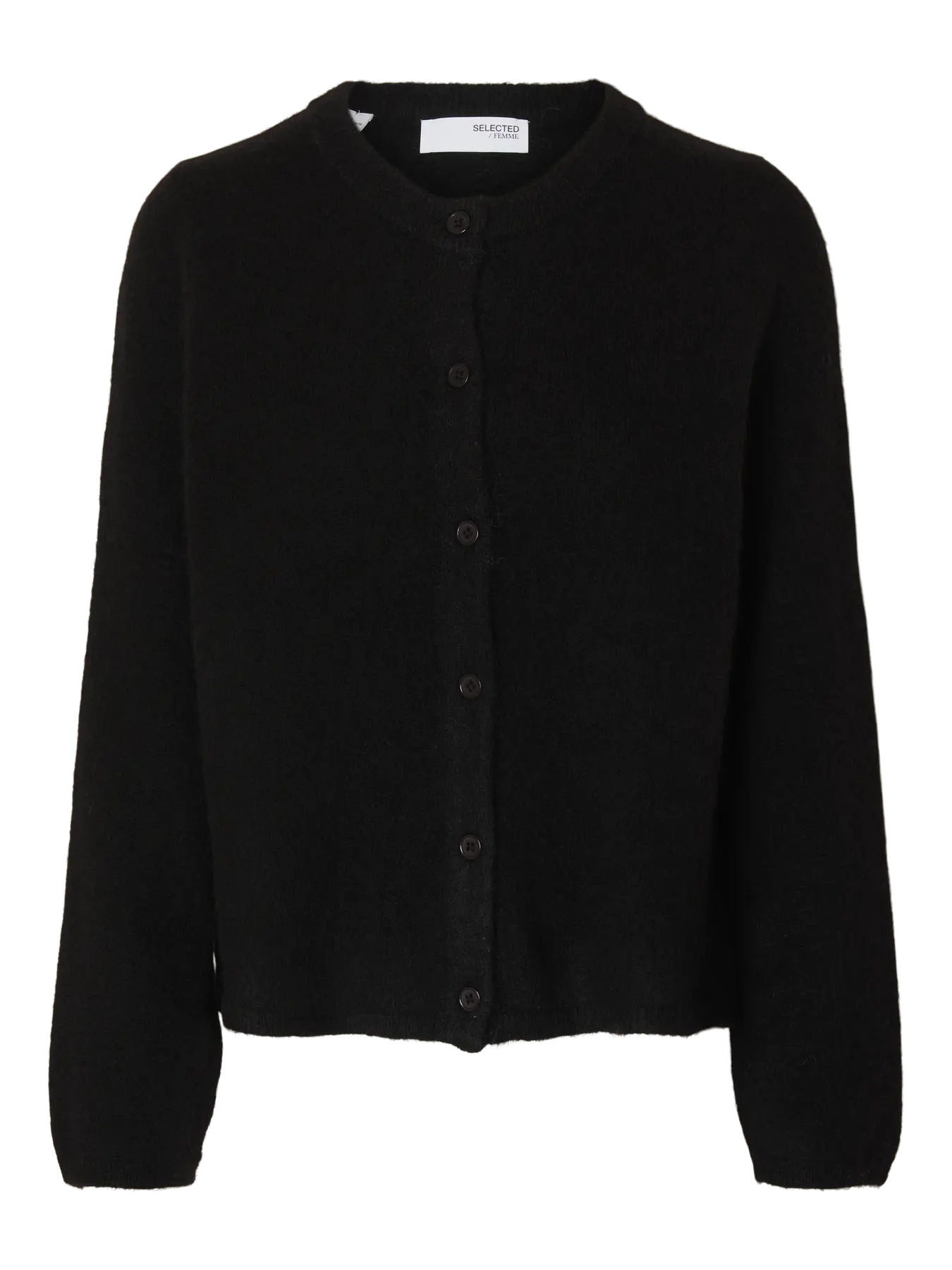 Selected Lulu Strick-Cardigan schwarz