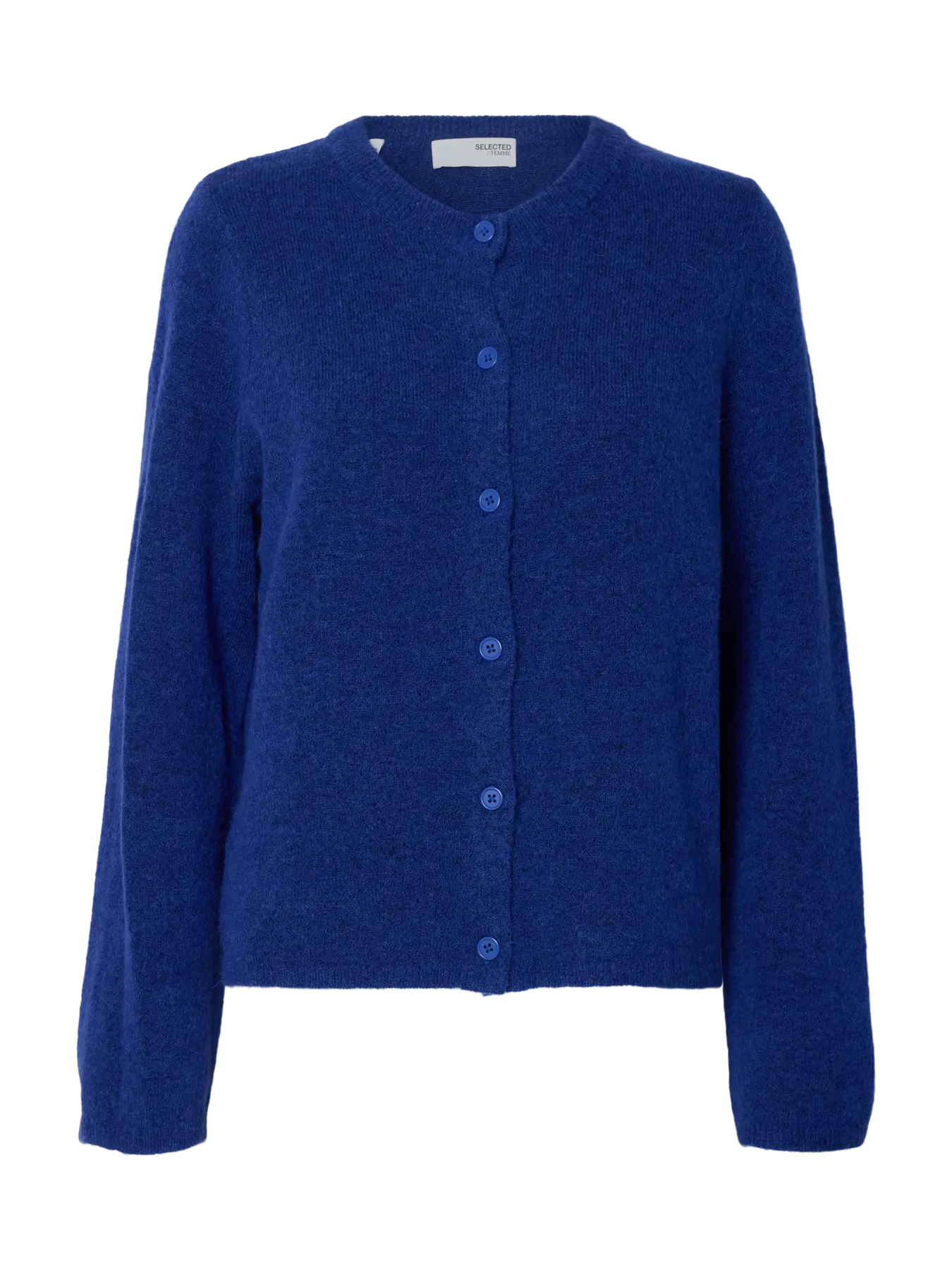Selected Lulu Strick-Cardigan blau