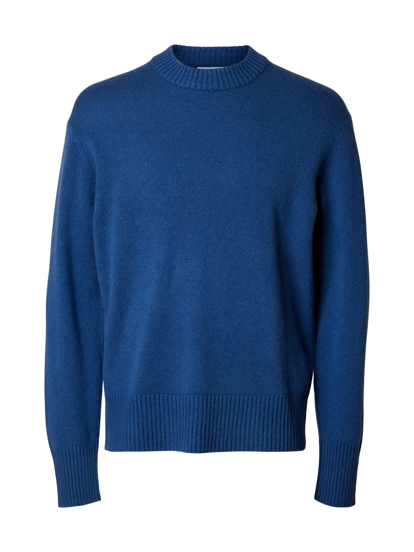 Selected Calle Cashmere Pullover blau
