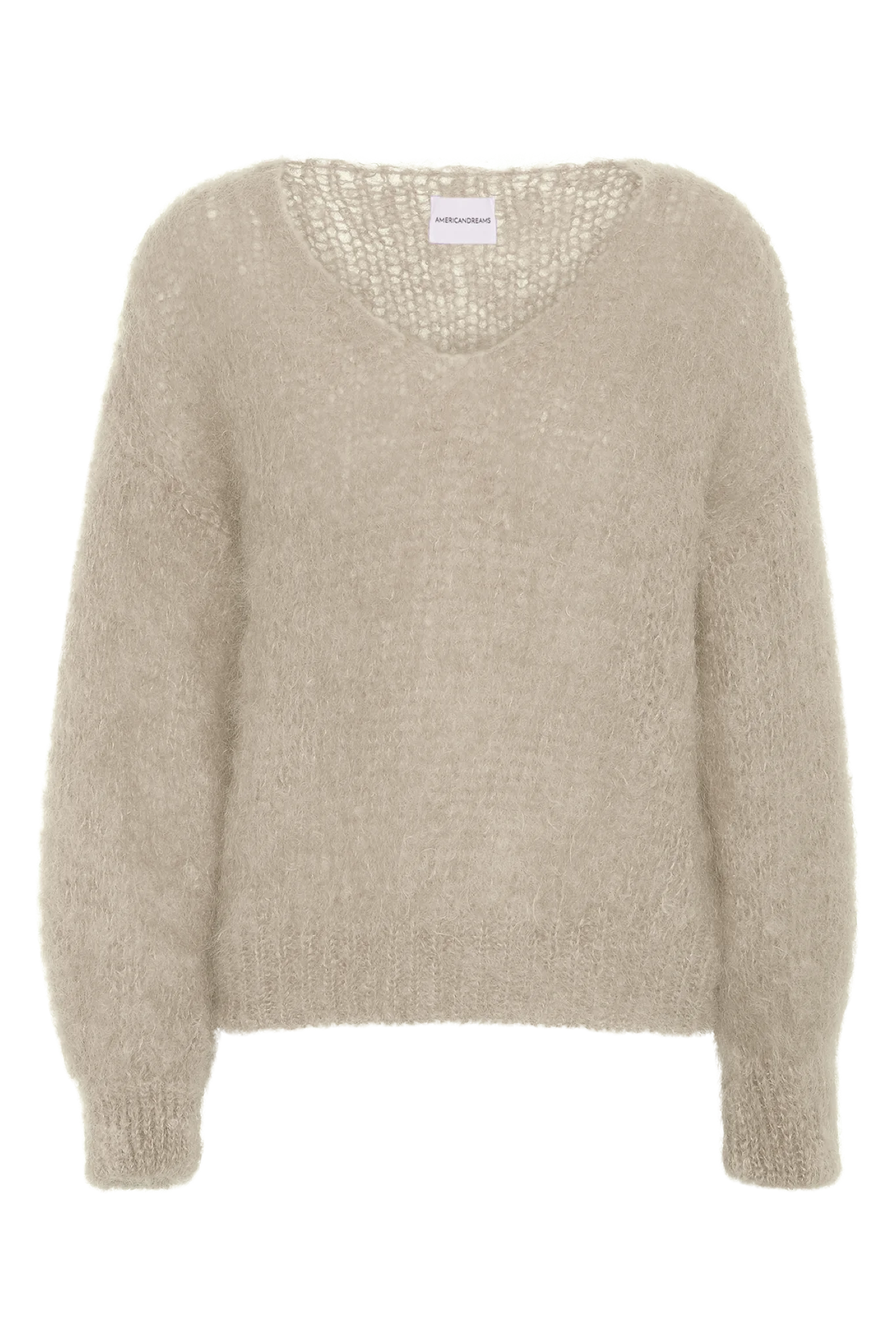 American Dreams Milana Mohair Knit Beige