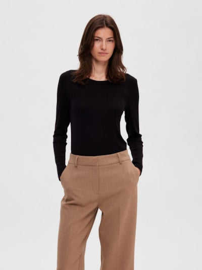 Selected Dianna Shirt schwarz