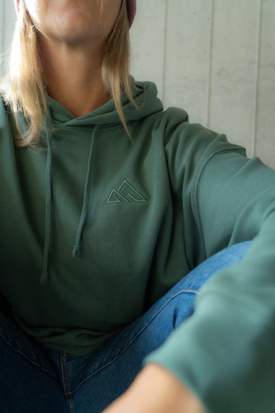 Peak Freak Cropped Hoodie Green Bay