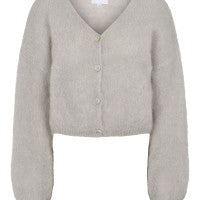 American Dreams Cornelia Cropped Light Grey