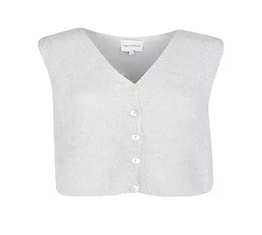 American Dreams Telma Vest Light Grey