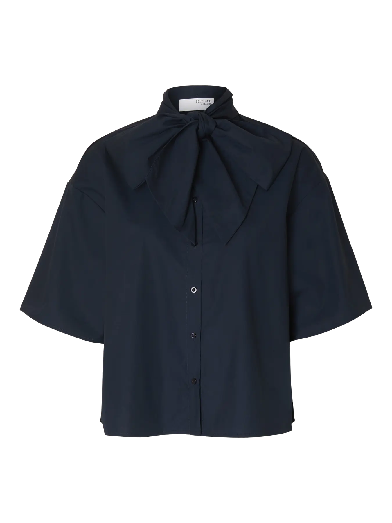 Selected AYA-JUNO Shirt Dark Sapphire