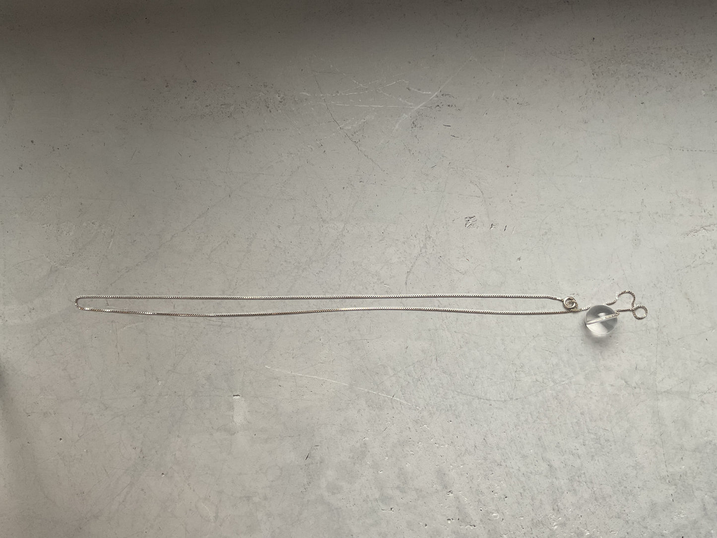 Marie C. Double Compliment Necklace Bergkristall