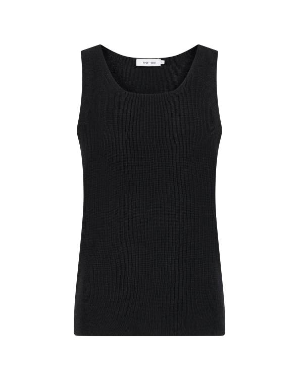 Knit-ted Karina Top schwarz