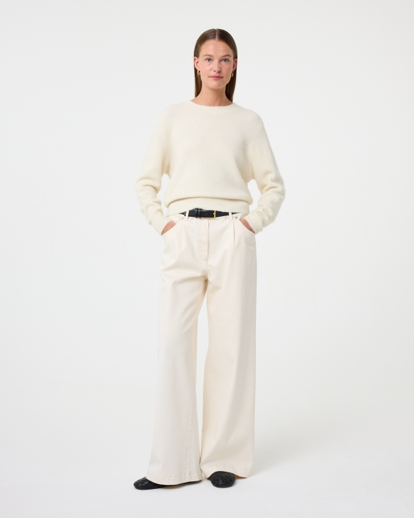 Knit-ted Moon Pant Creme