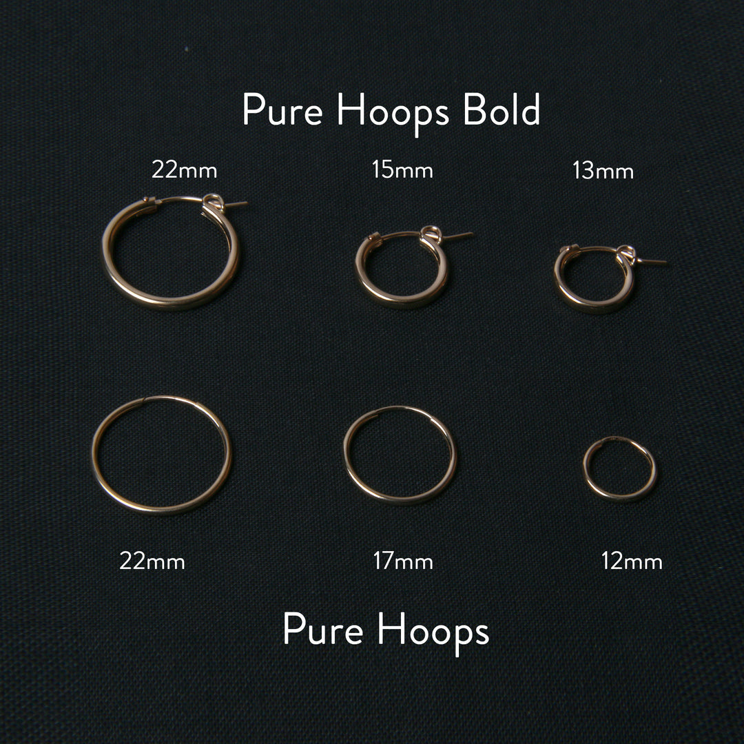 Epic Pure Hoops S Silber