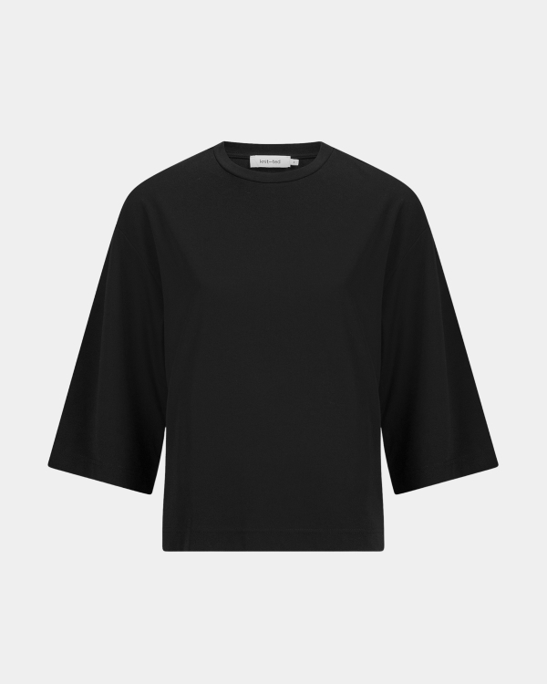 Knit-ted Tecla T-Shirt Black