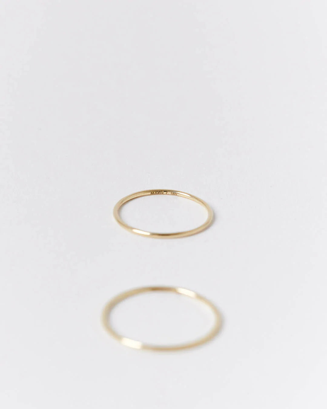 Marie C. ESSENTIAL FINE RING . (14 CT Gold)