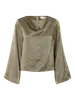 Selected Selene Neckline Top Vetivier