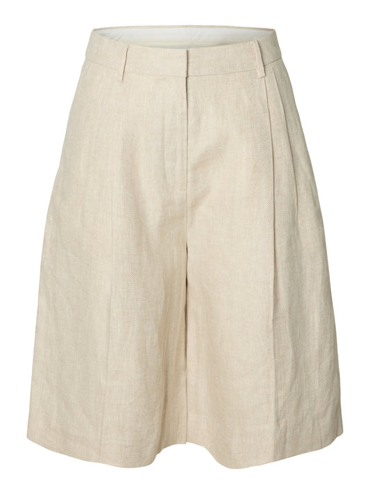 Ida Linen Bermuda Shorts