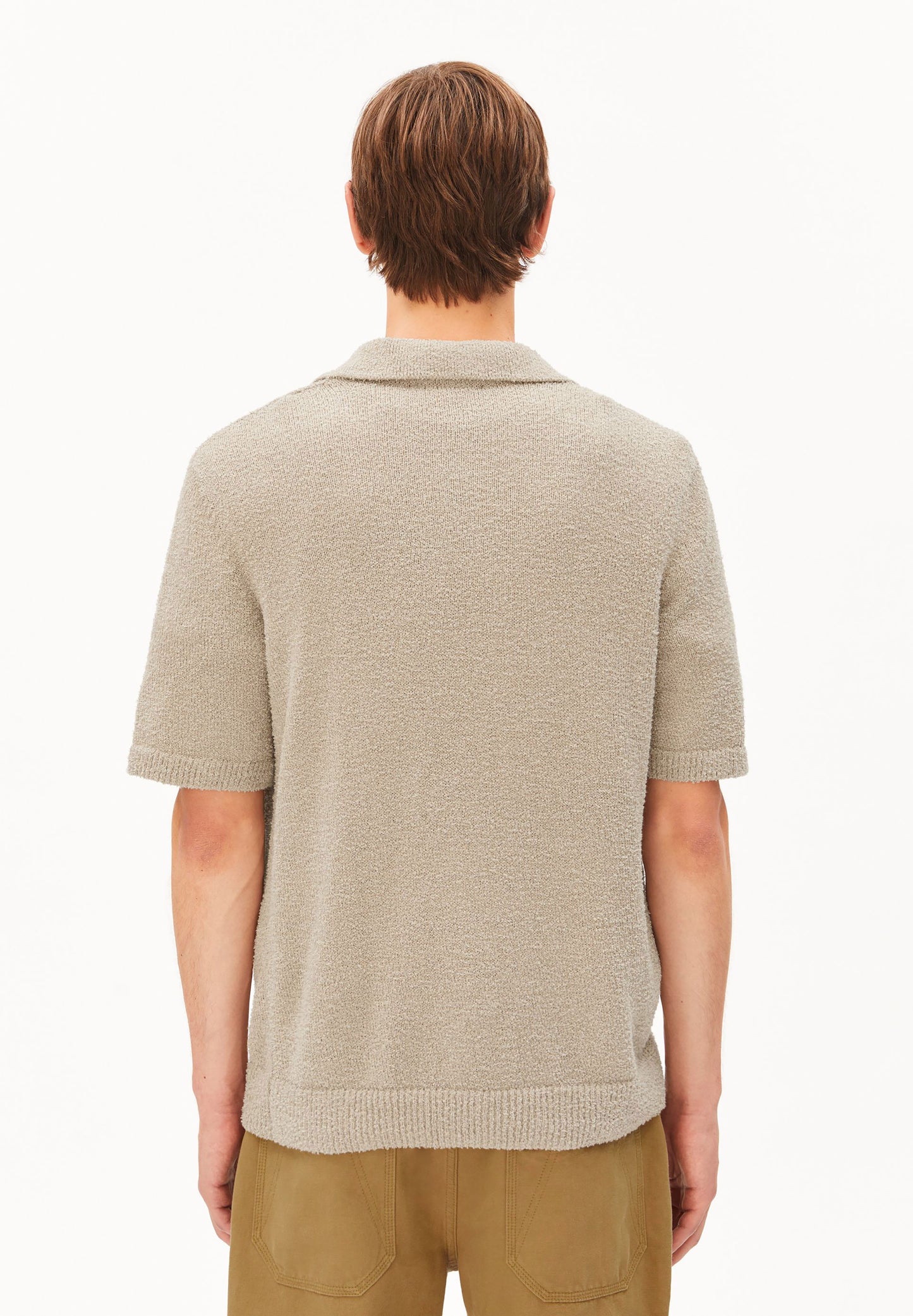 Boucle Knit Poloshirt