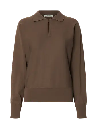 Toledo LS Knit Collar Neck