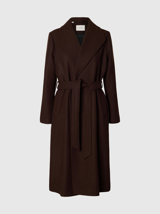 Zia-Rosa Wool Blend Coat