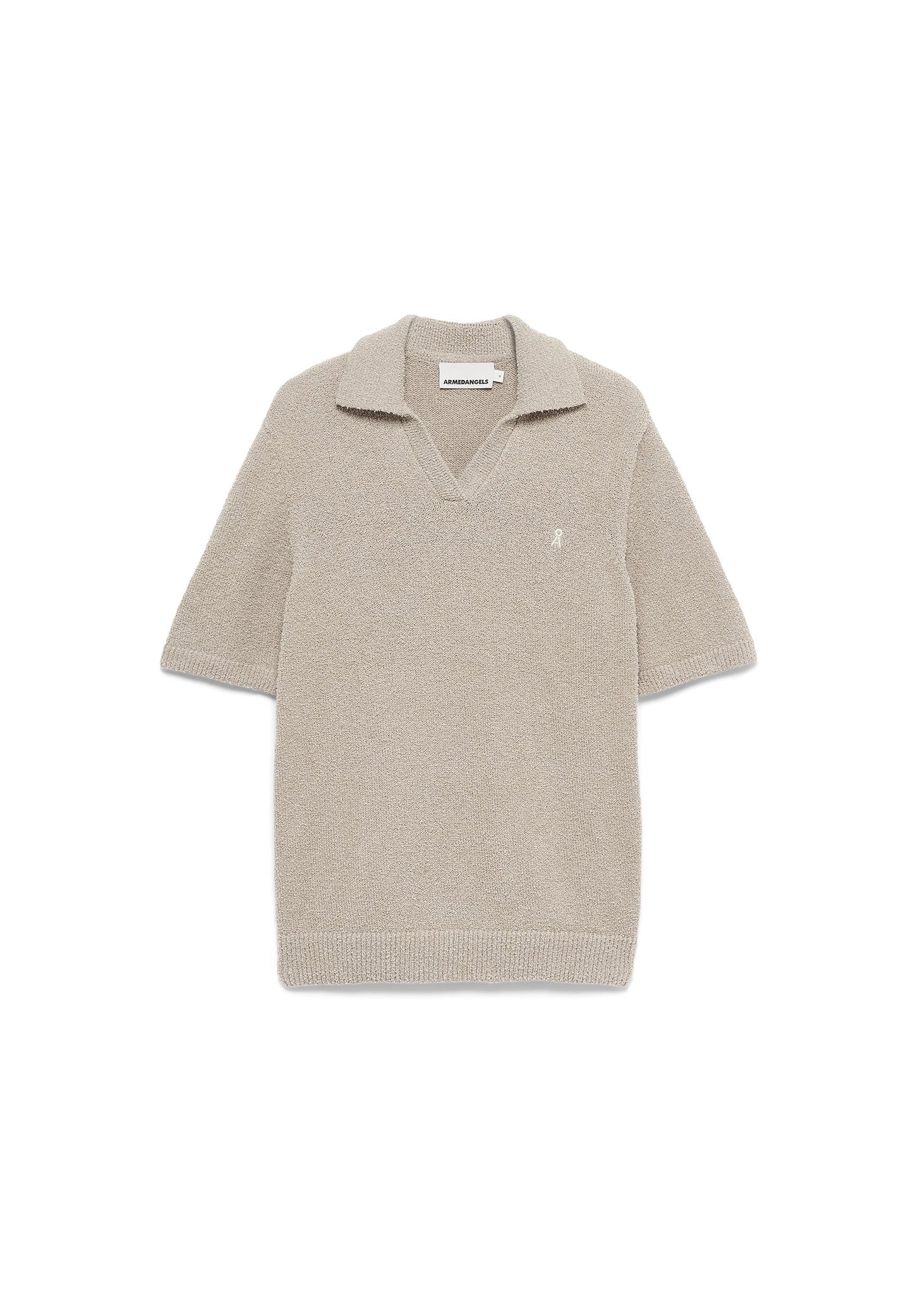 Boucle Knit Poloshirt