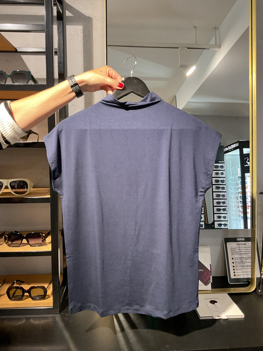 Knit-ted Mirre Top Night Blue