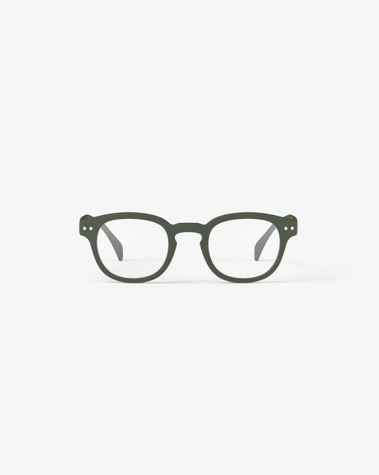 Izipizi #C Reading Kaki Green