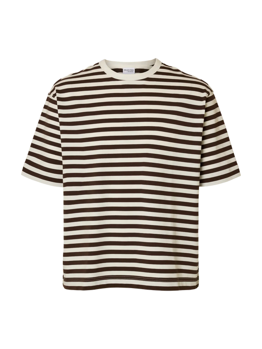 Selected Relaxdan Braun gestreift