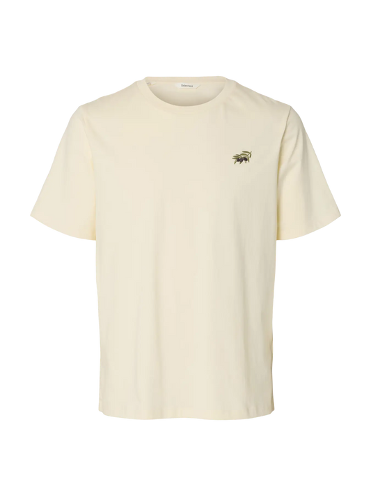 Selected Regular o-Neck Shirt Olives