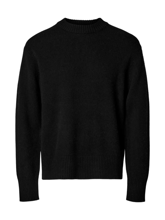 Selected Calle Cashmere Pullover schwarz