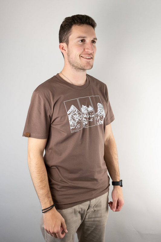 Peak Freak 3000er T-Shirt Mocca