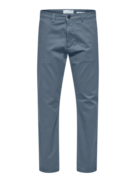 Selected Slim New Miles Pants Blue Mirage