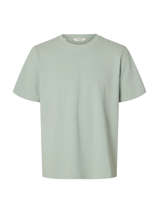 Selected Atlas Shirt Aqua gray