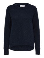 Selected SLFLULU LS KNIT  O-Neck PULLOVER