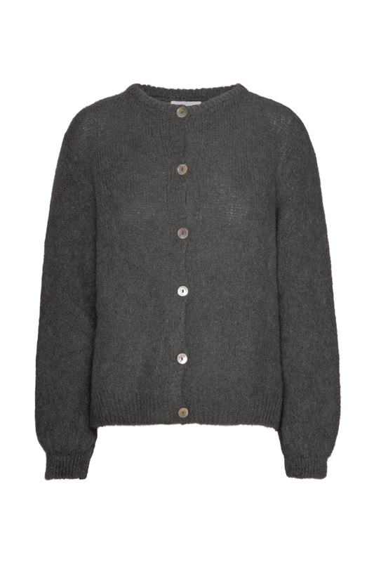 AMERICAN DREAMS Susan Cardigan Anthracite Grey