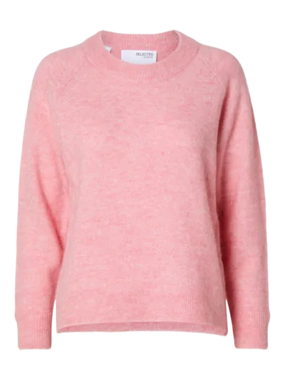 Selected Lulu Pullover mauve/melange