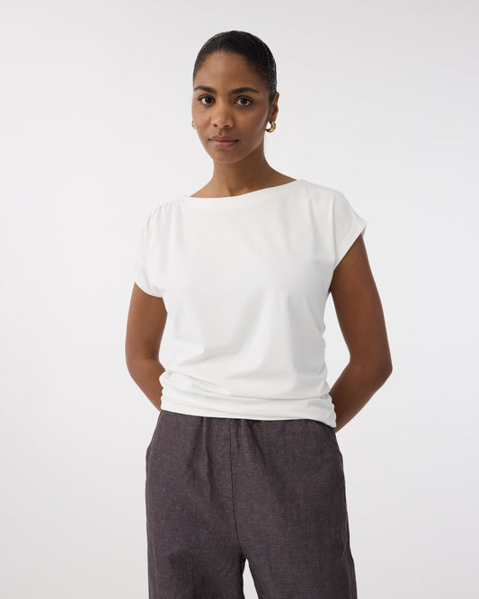 Knit-ted Lana Top off white