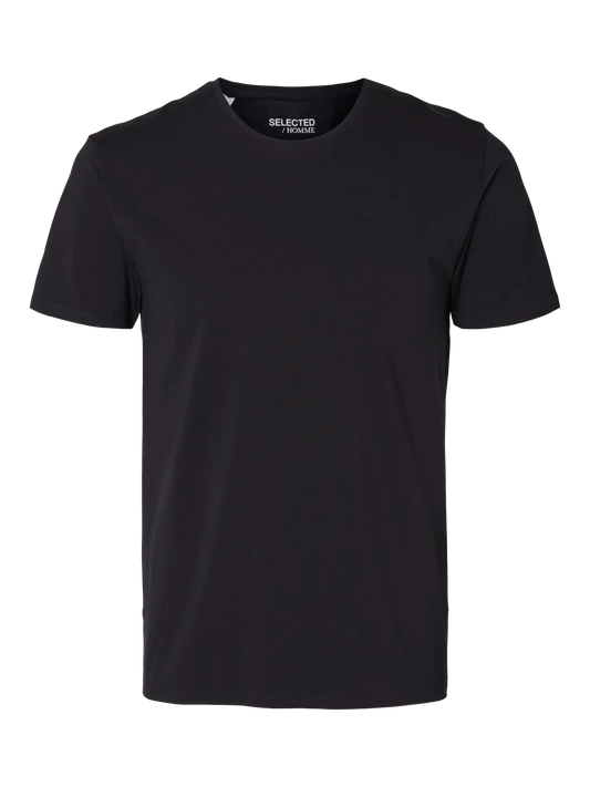 Selected Newpima O-Neck Tshirt Black