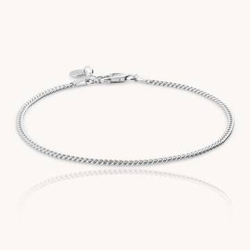 Faire Armband Männer silber