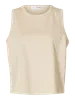 Selected Essential Boxy Tank Top Birch