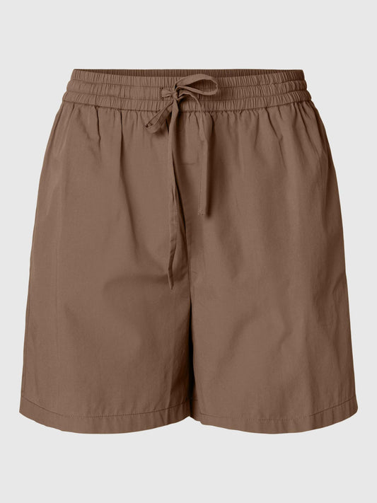 Selected Blair Shorts Coca Mocha