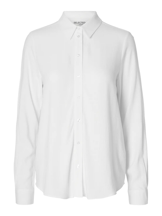 Selected Viva Bluse Weiss
