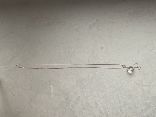 Marie C. Double Compliment Necklace Bergkristall