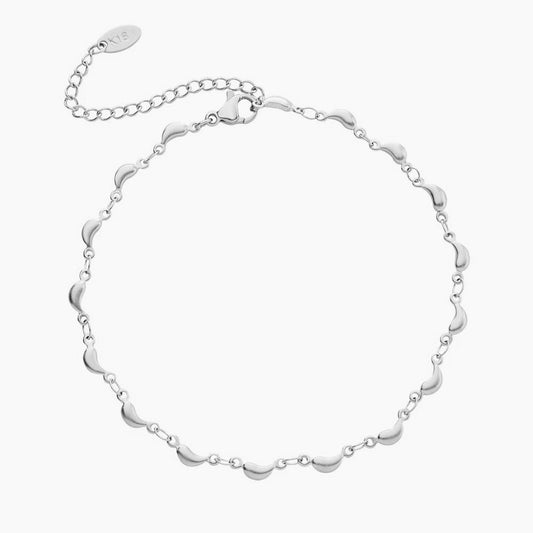 Blumenkind Fusskettchen Silber BGF07SS