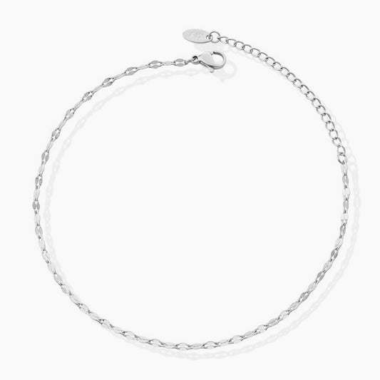 Blumenkind Fusskettchen Silber BGF06SS