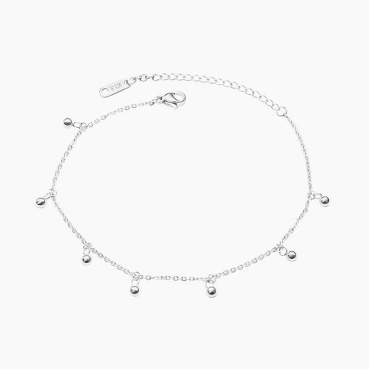 Blumenkind Fusskettchen Silber BGF04SS