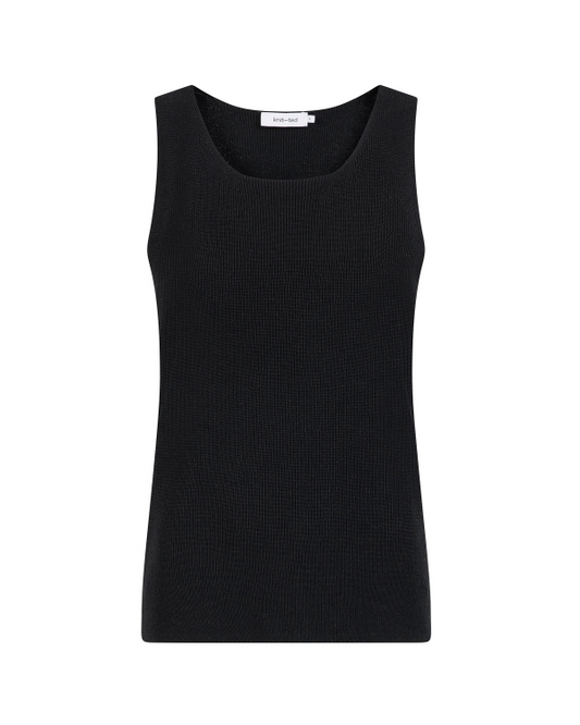 Knit-ted Karina Top schwarz