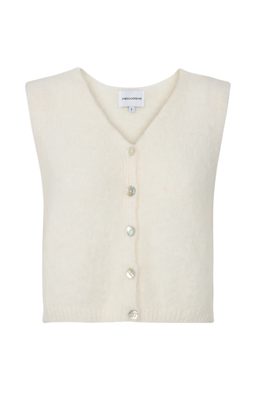 American Dreams Vest Telma white